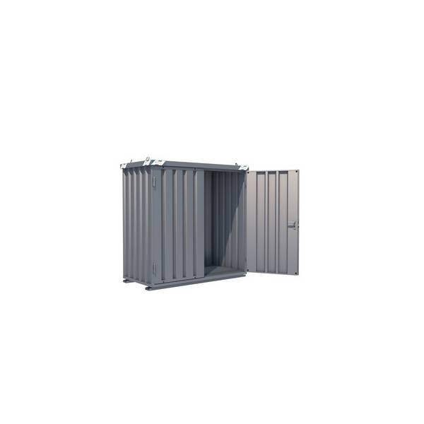 BOS® Gasflaschen-Container SGL, BxT 2.100 x 1.100 mm, Tür stinseitig,