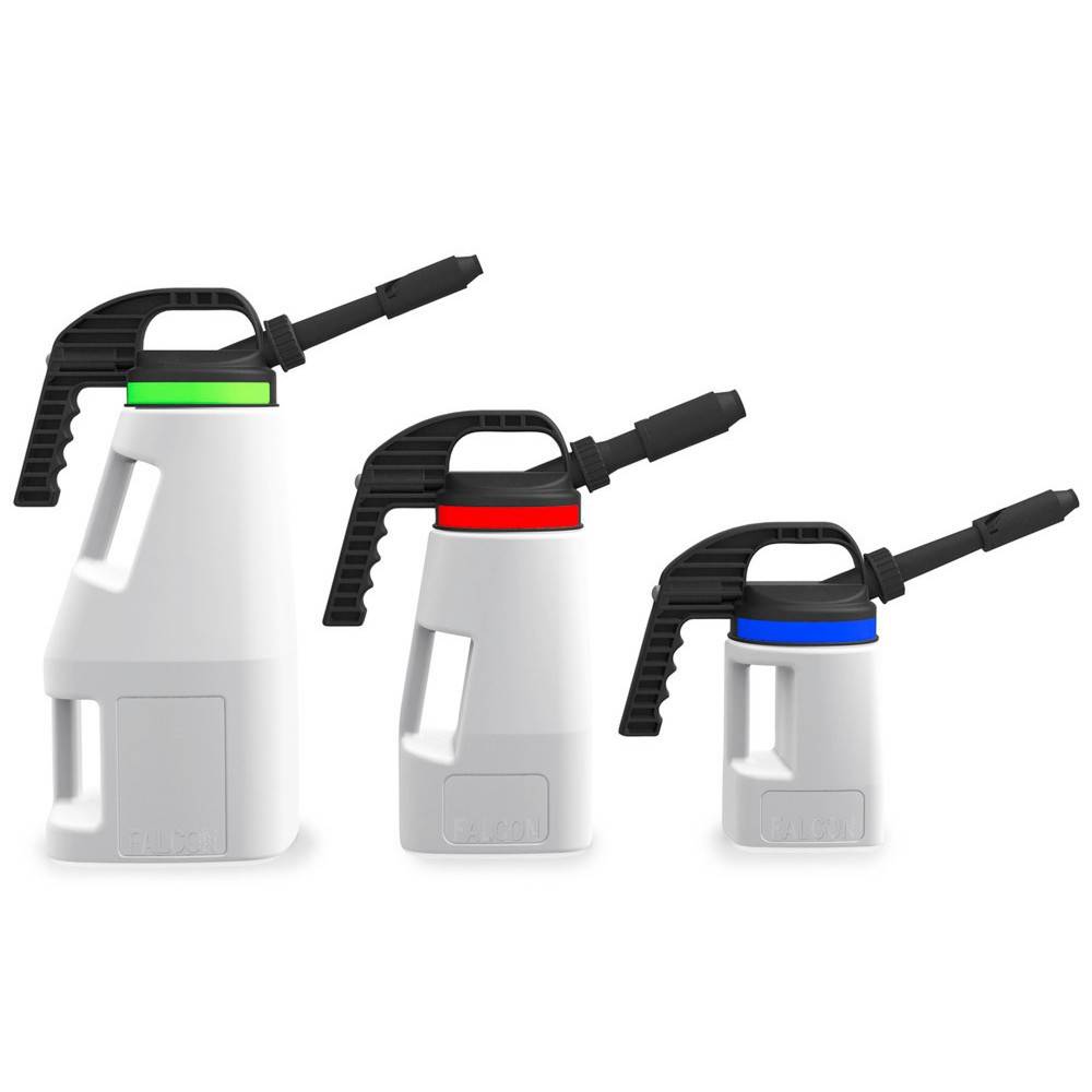 FALCON LubriFlex Abfüllkanne aus HDPE, mit auswechselbarem Auslauf, 10 Liter-3