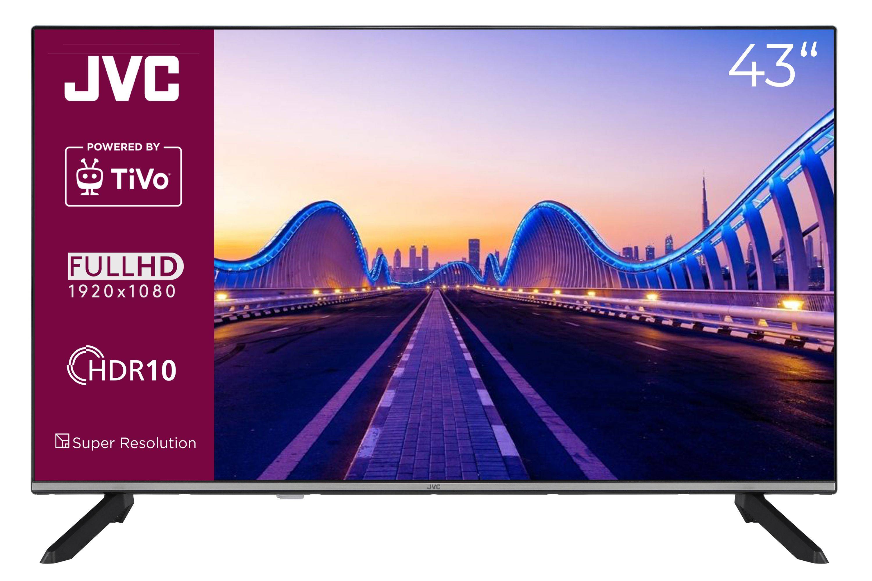 JVC LT-43VF7555 Fernseher 43 Zoll Smart TV powered by TiVo Full HD HDR TV Triple-Tuner LED TV (2026)-0