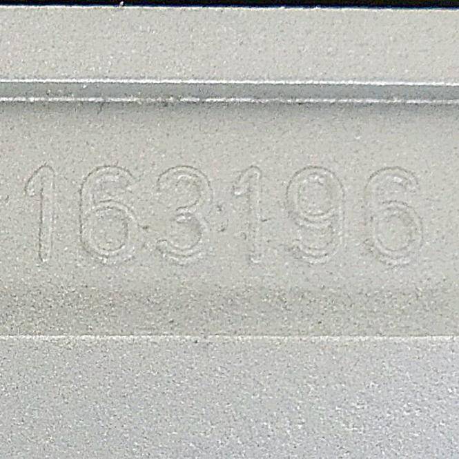FESTO Ventilinsel Endplatte 163196 (CPV18-EPL-E)-1