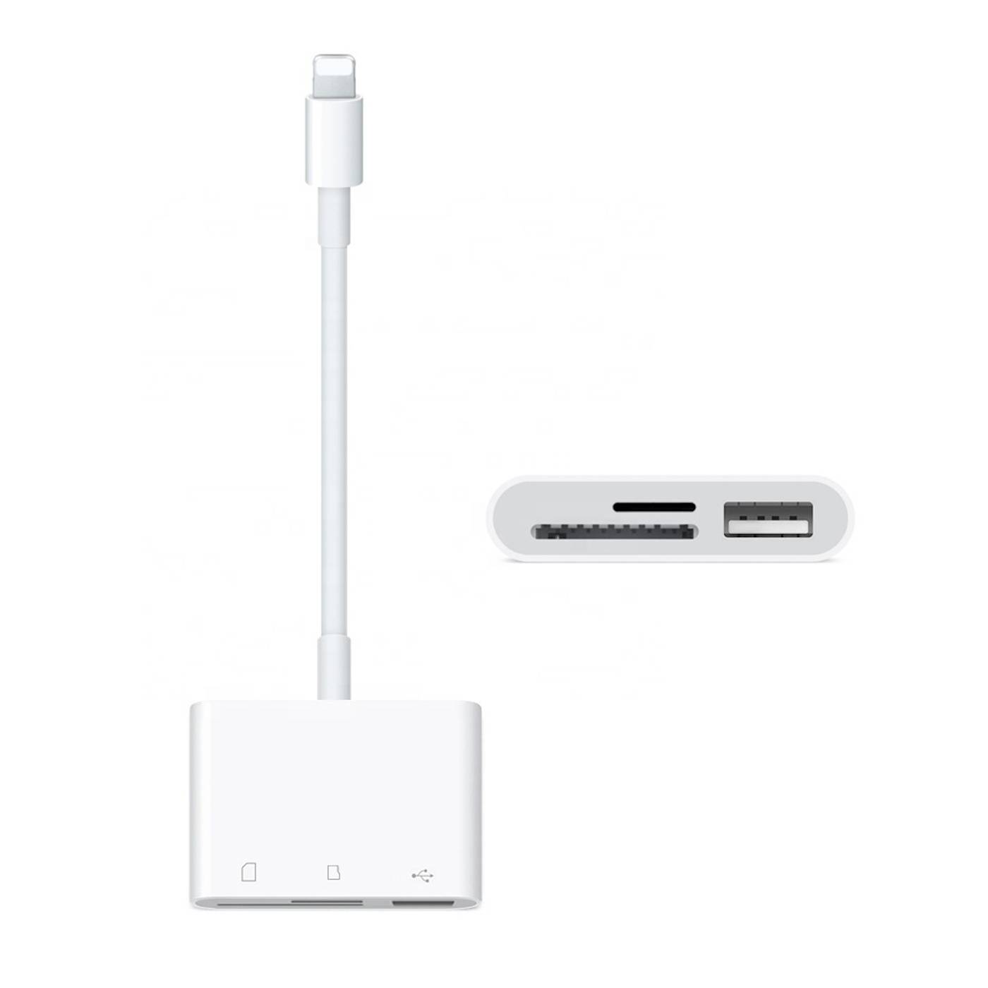 Lightning auf SD-, Mikro-SD und USB-A Buchse-1