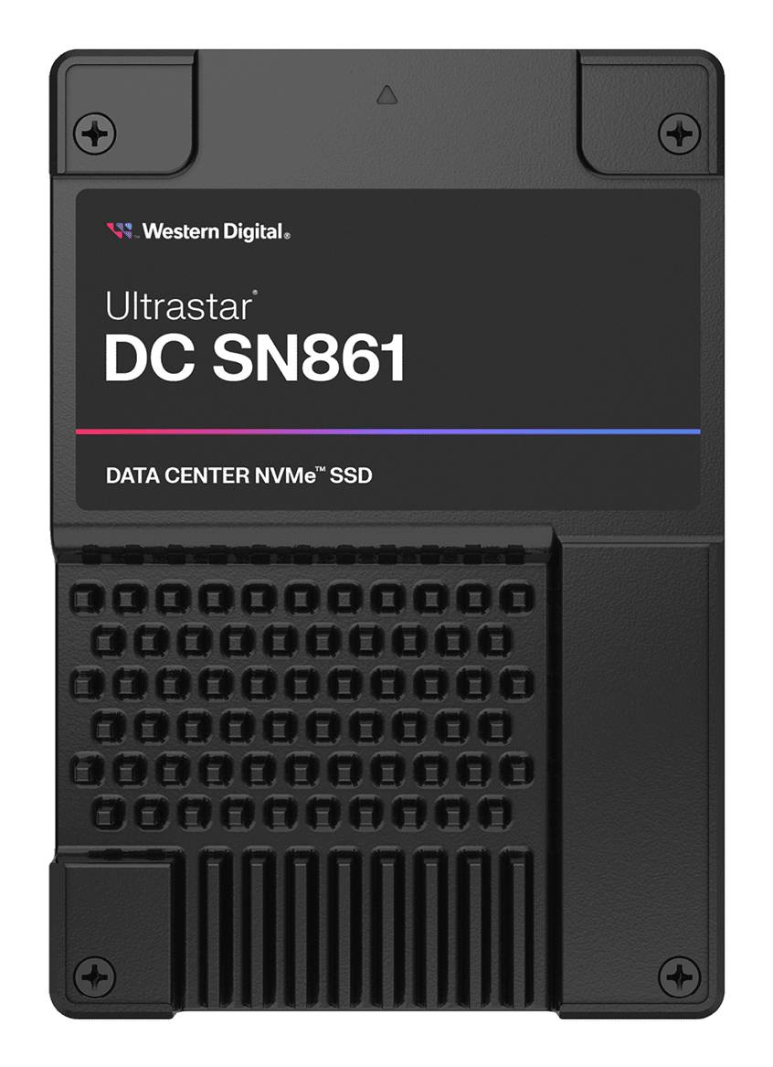 WD SanDisk DC SN861 - SSD - Rechenzentrum - 3.84 TB - intern - 2.5" (6.4 cm)-1