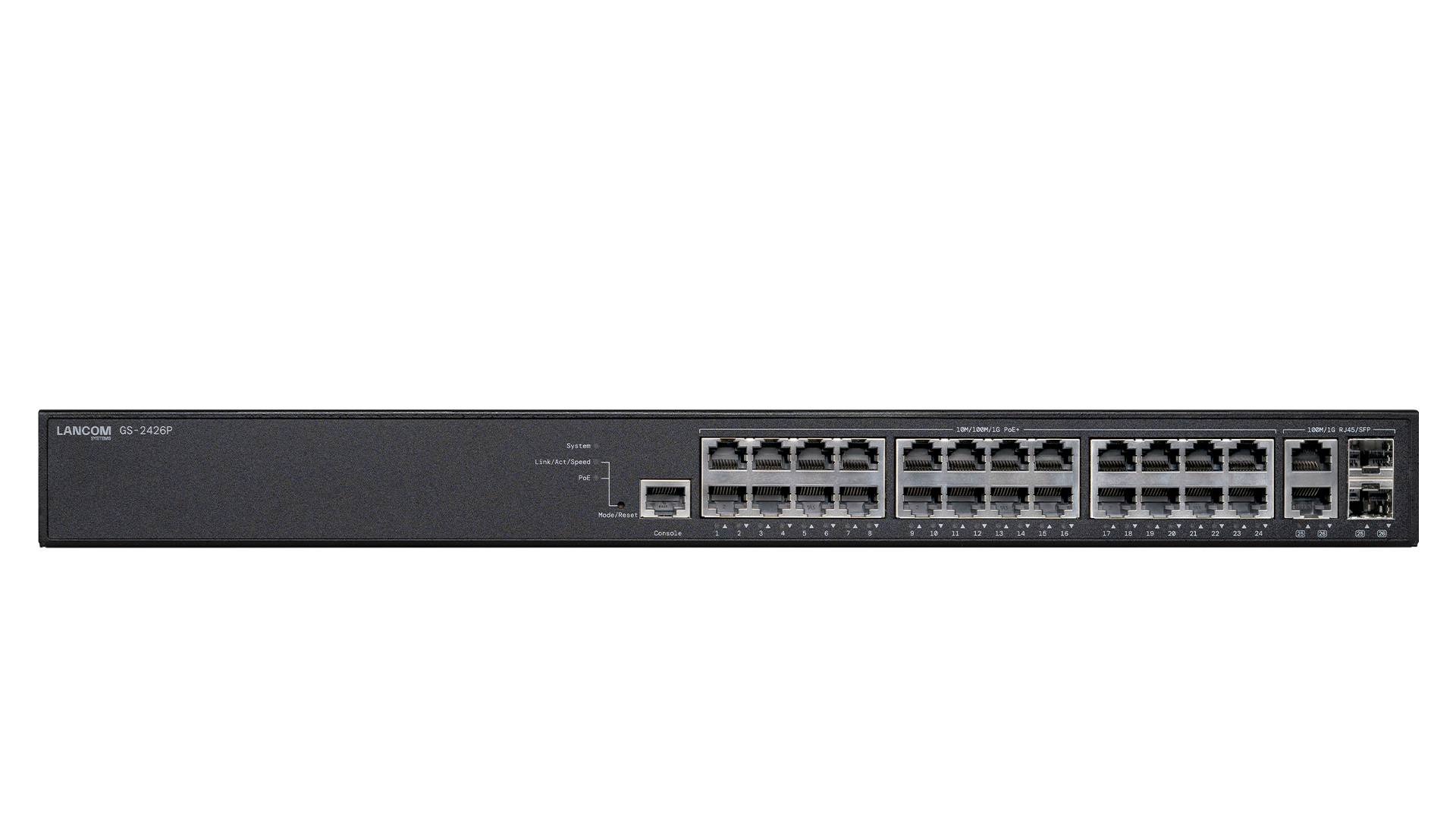 Lancom GS-2426P - Switch - managed - 24 x 10/100/1000 (PoE+)-0