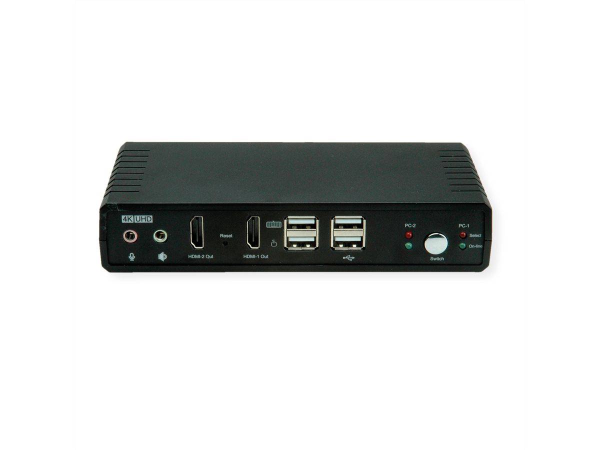 Roline KVM-Umschalter HDMI 3840 x 2160 Pixel-2