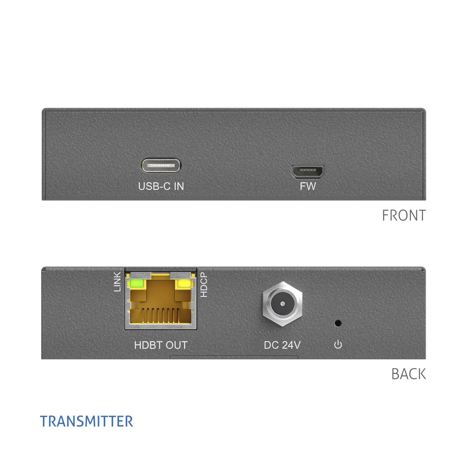 HDBaseT 3.0 USB-C Transmitter - USB-C Video und Daten-1