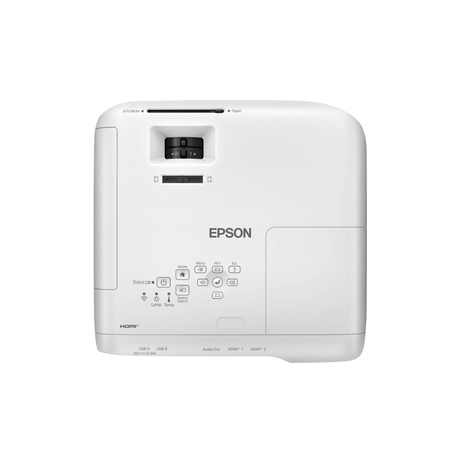 Epson EB-FH18 3-LCD-Projektor 4100 lm weiß Farbe Full HD 1920 x 1080 16:9 1080p 802.11a/b/g/n/ac drahtlos / Miracast-1