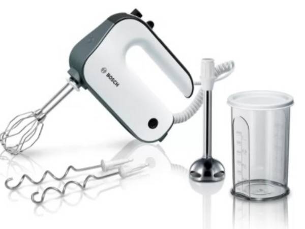 Bosch MFQ49700 Mixer Handmixer 850 W Schwarz, Weiß