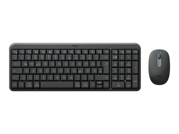 MK250 Compact Bluetooth® Wireless Combo Maus-Tastatur-Set Grafit