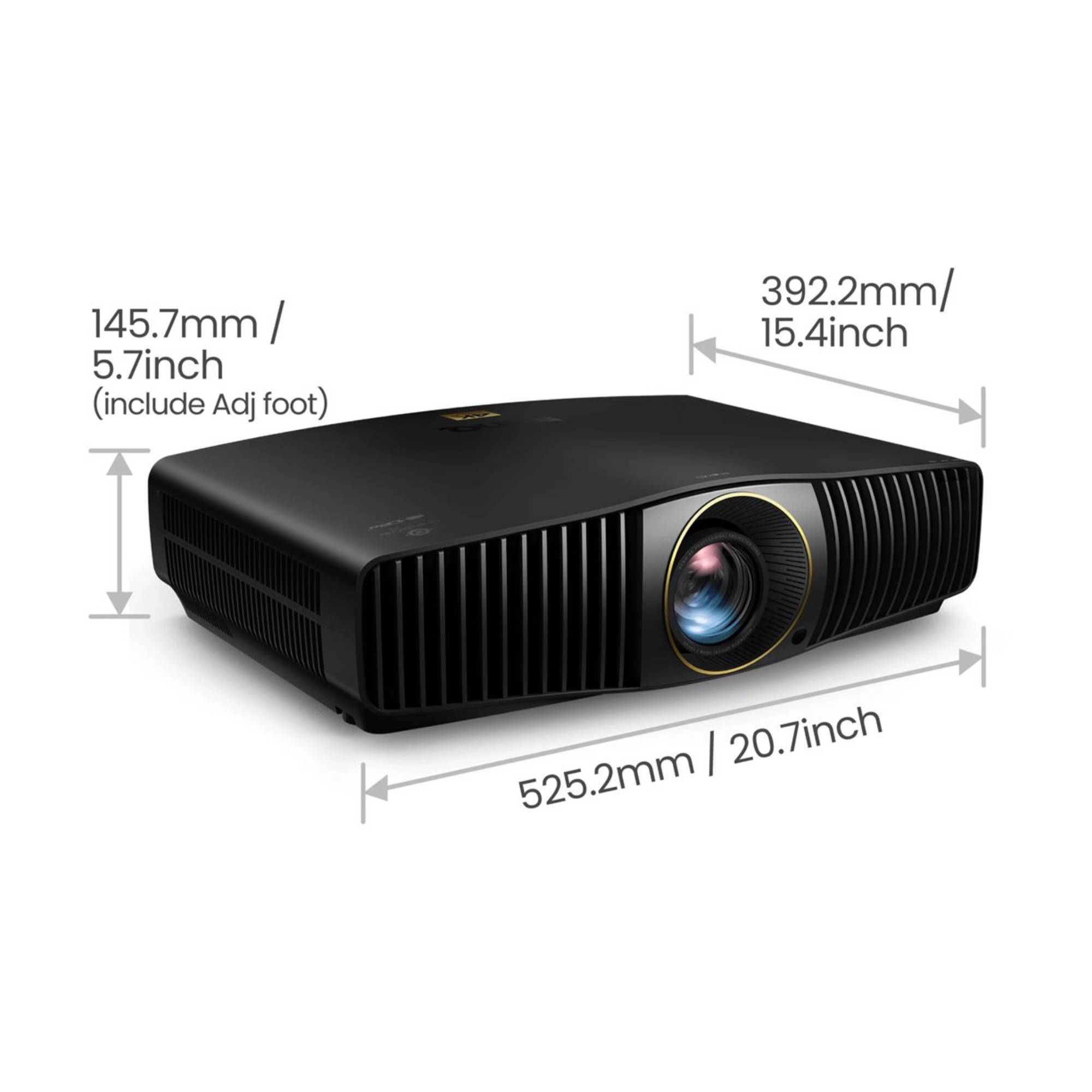 BenQ W5850 - DLP-Projektor - Blauer Laser - 3D-1