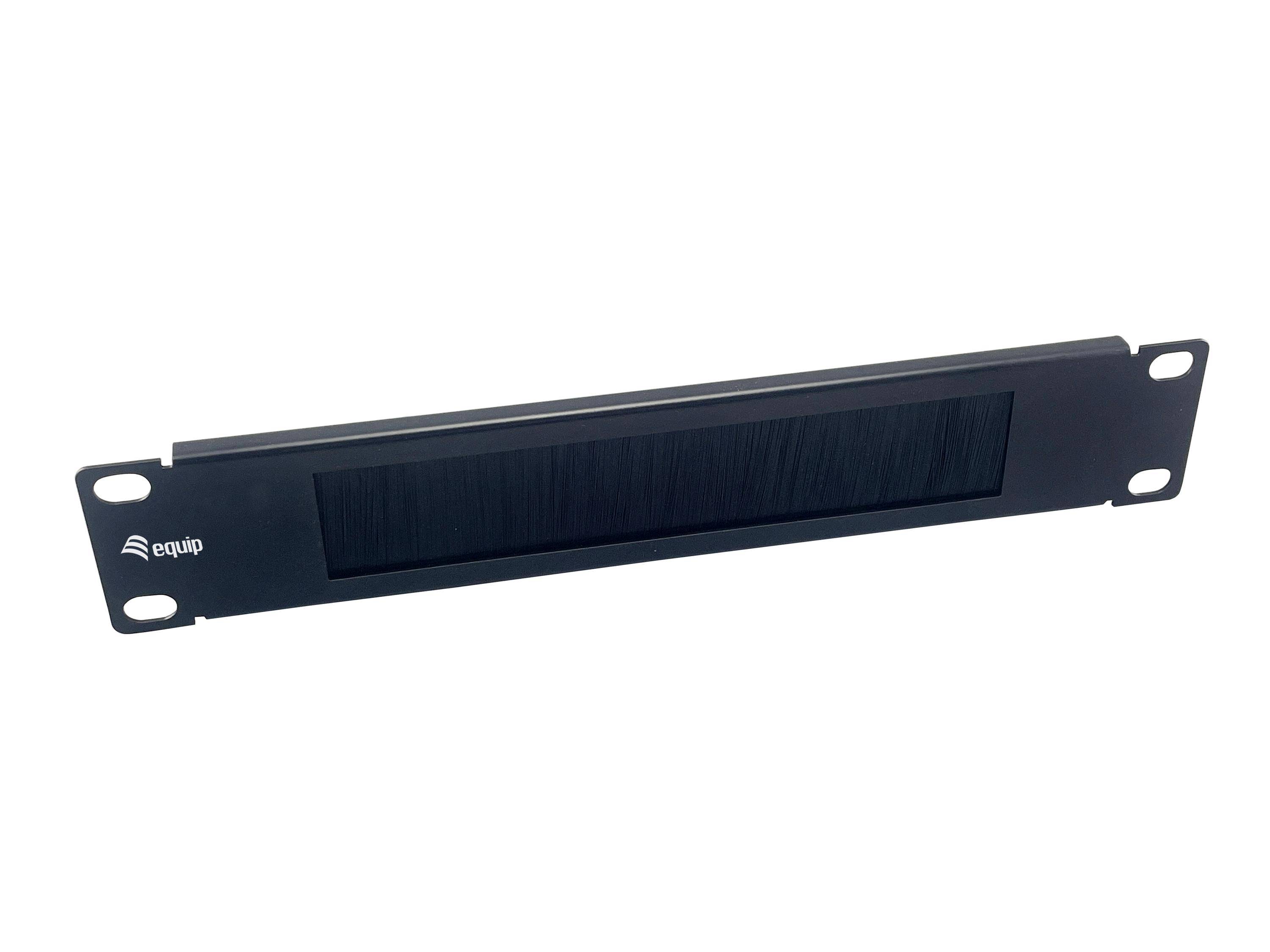 Equip Blindabdeckung - RAL 9005, Schwarz - 1U - 25.4 cm (10")-0