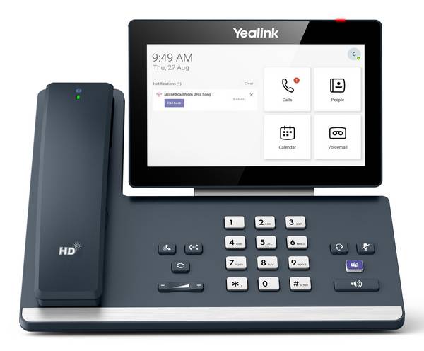 Yealink MP58-WH E2 - VoIP-Telefon - mit Bluetooth-Schnittstelle mit Rufnummernanzeige/Anklopffunktion
