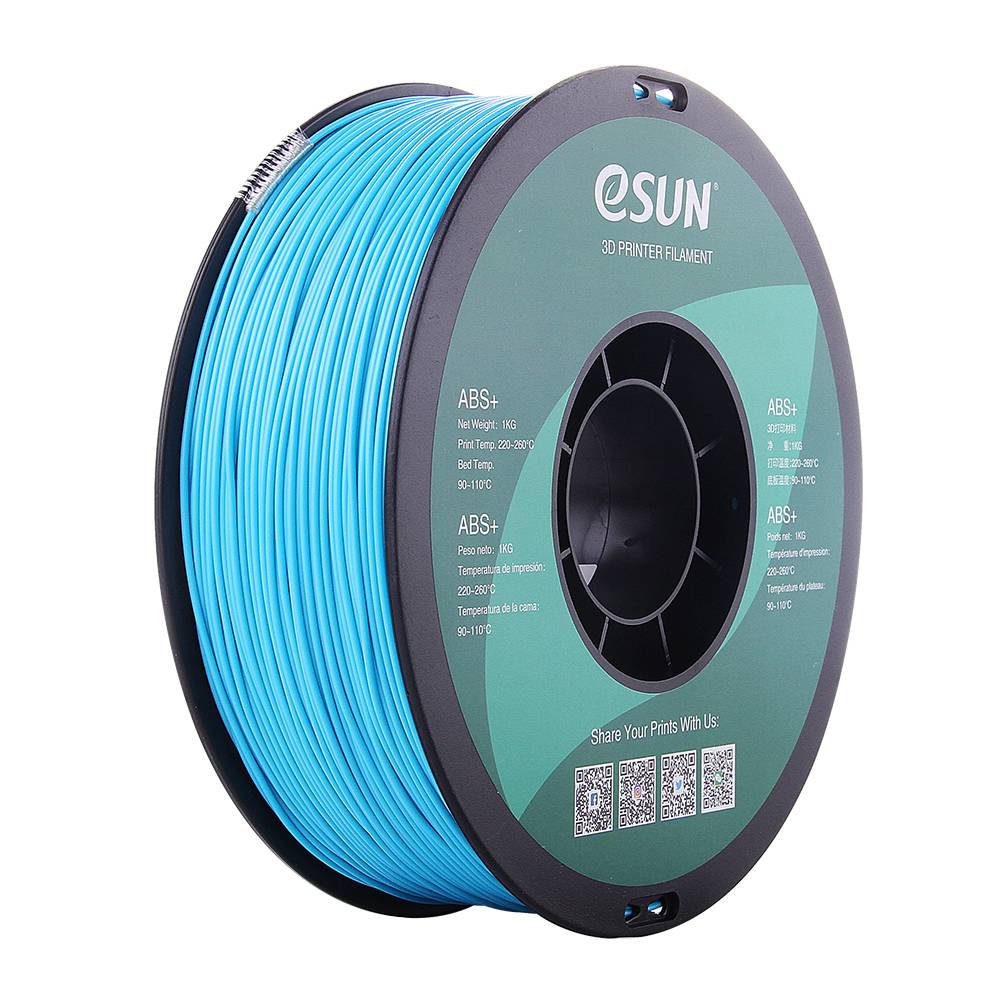Esun Hellblau - 1 kg - vakuumverpackter Beutel - ABS+ Filament (3D)-1