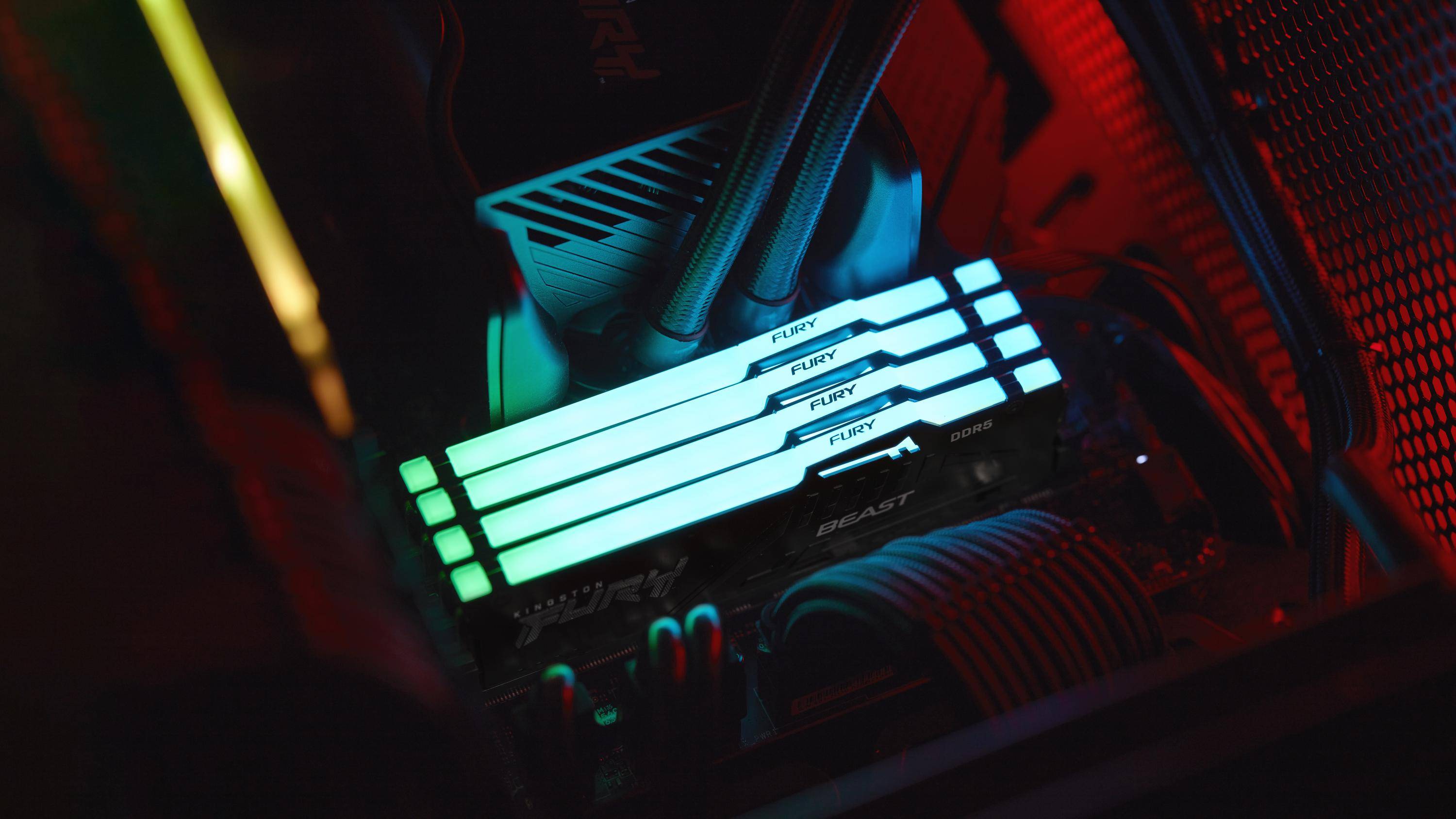 Kingston FURY Beast RGB - DDR5 - Kit - 128 GB:-2