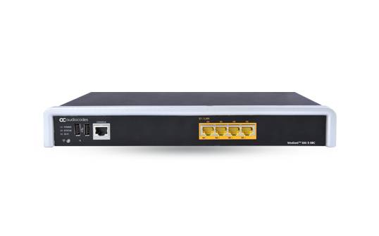 AudioCodes Mediant 500L - VoIP-Gateway - ISDN, 100Mb LAN - Digitalsteckplätze: 4-1