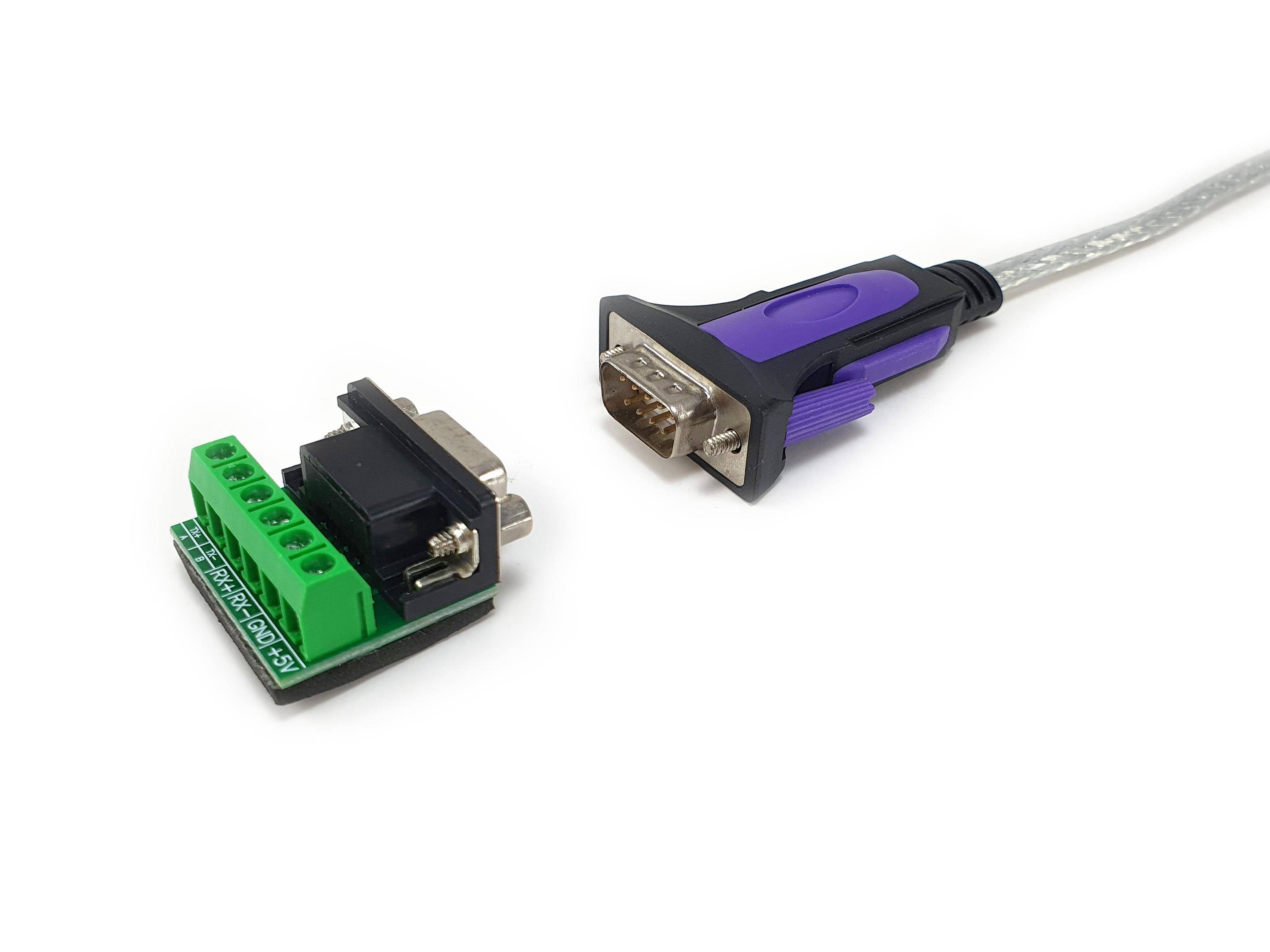 Equip USB-A auf Serial RS-422/485 (DB9) Adapter - Grau - 1,5 m - USB Typ-A - DB--0