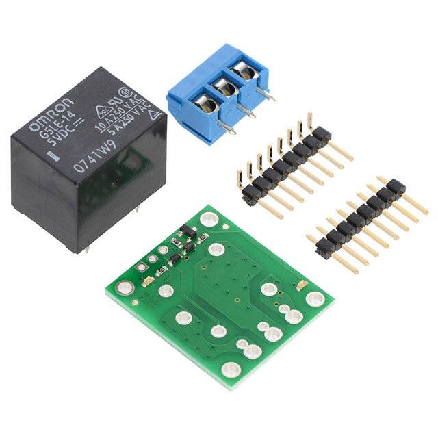 Pololu Basic SPDT Relay Carrier with 5VDC Relay (Partial Kit) 1-Kanal Relais Mod-9