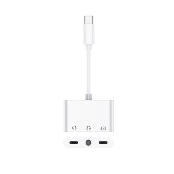3-in-1 USB-C Audio-Adapter