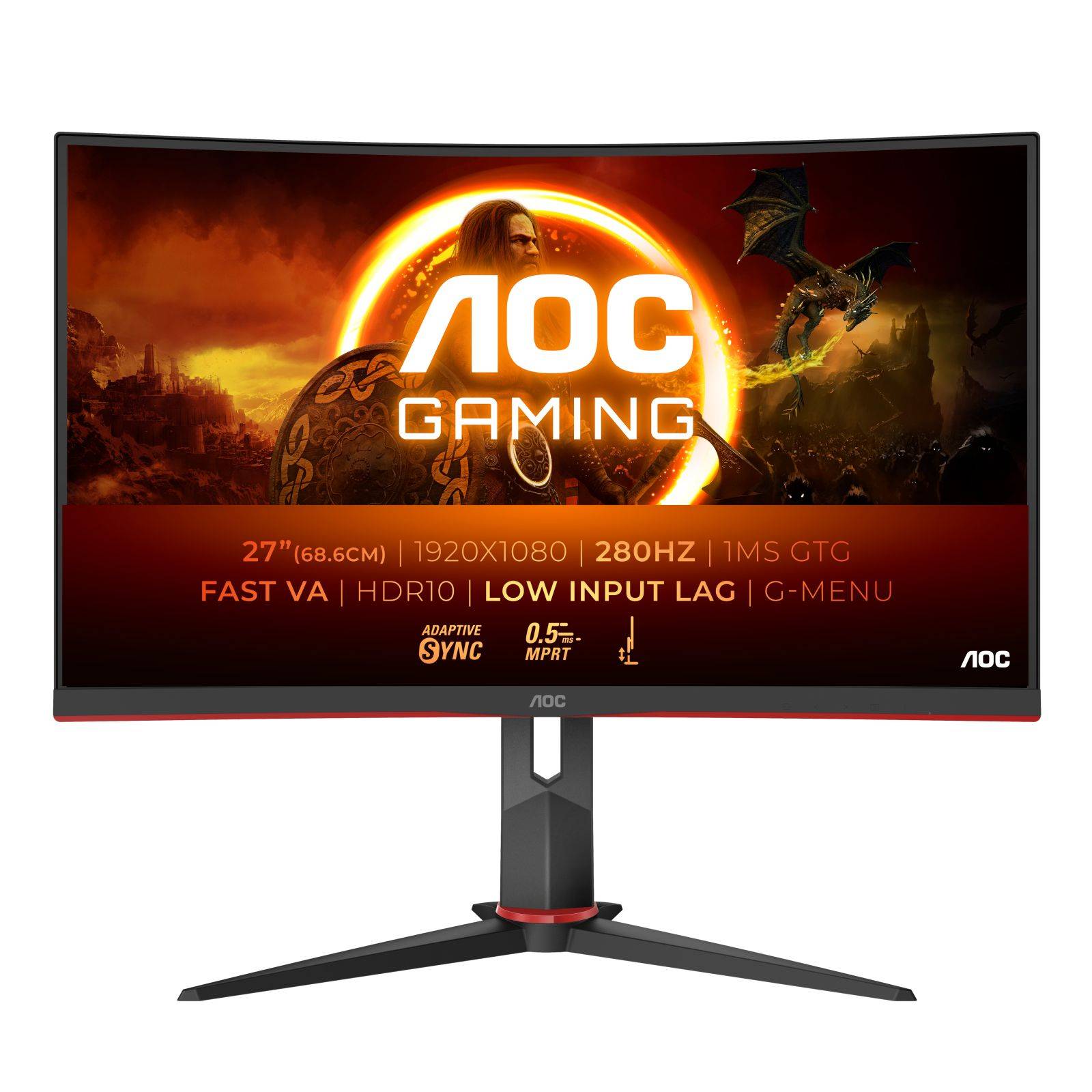AOC Monitor C27G2Z3 BK (C27G2Z3/BK)-0