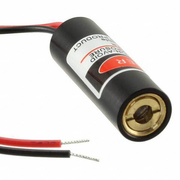 Adafruit Laserdioden 650nm 5mW 2,8V bis 5,2V 25mA Zylinder (Durchm.: 10mm) 1054