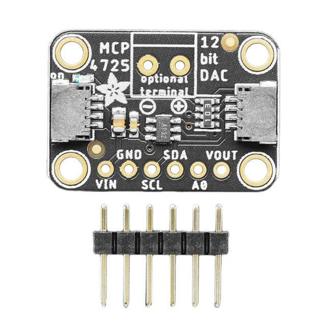 Adafruit MCP4725 12 Bit 3,4M Samples pro Sekunde Digital/Analog-Wandler (DAC) Evaluierungsboard 9-0