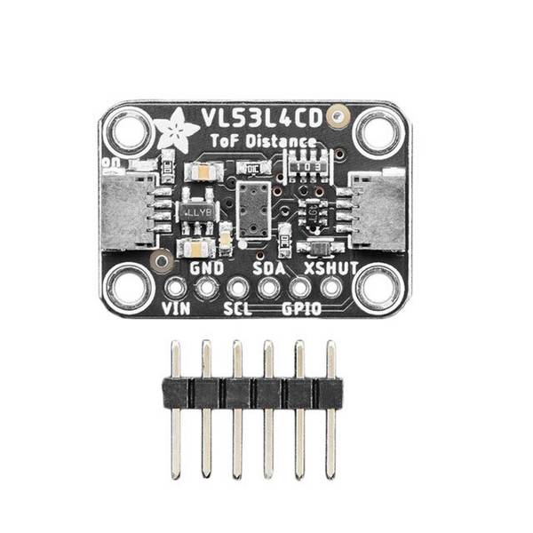Adafruit VL53L4CD Licht, 3D-Laufzeit (ToF) Sensor Qwiic, STEMMA QT Plattform-Evaluierung Erweiter