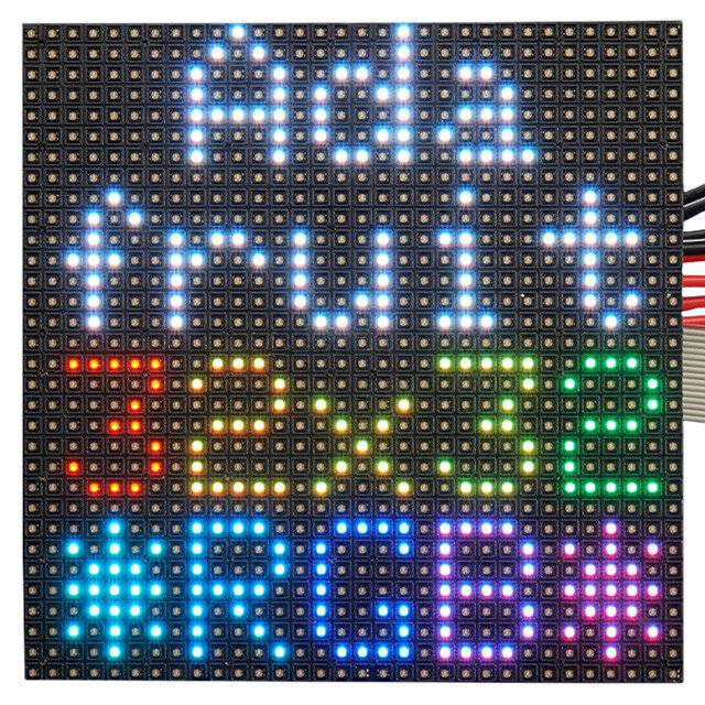 Adafruit 32x32 RGB LED Matrix Panel - 4mm Raster-5