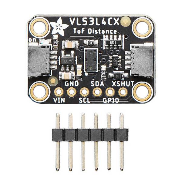 Adafruit VL53L4CX Licht, 3D-Laufzeit (ToF) Sensor Qwiic, STEMMA QT Plattform-Evaluierung Erweiter