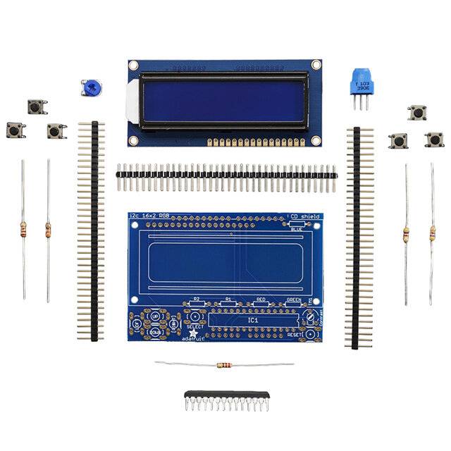 Adafruit LCD Shield Kit inkl. 16x2 Display-5
