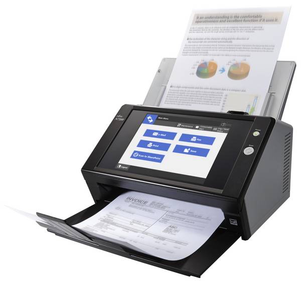 Fujitsu Ricoh Image Scanner N7100E - Dokumentenscanner - Dual CIS - Duplex - 216