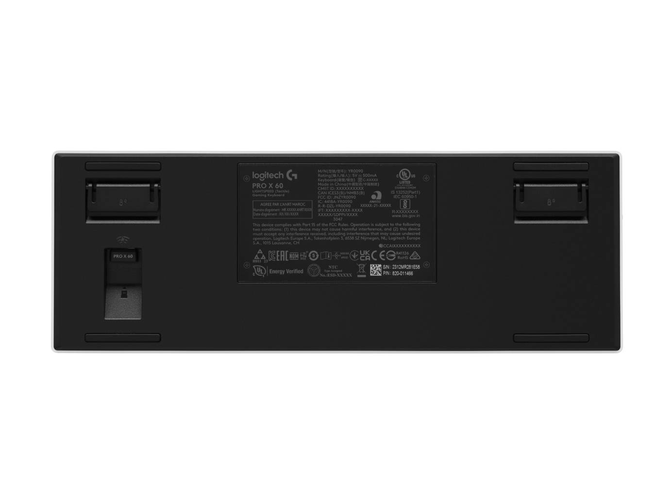 Logitech G PRO X 60 - Tastatur - 60% - TKL-3
