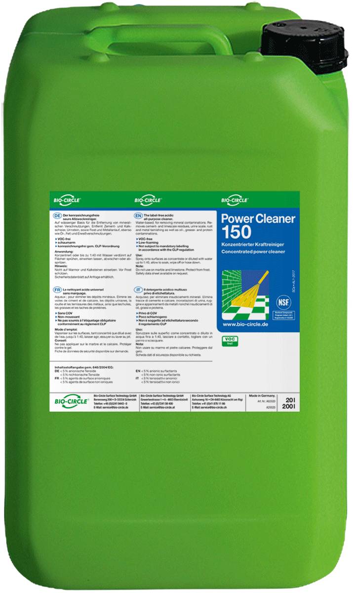 Power Cleaner 150 - Allzweckreiniger für die Lebensmittelindustrie-0