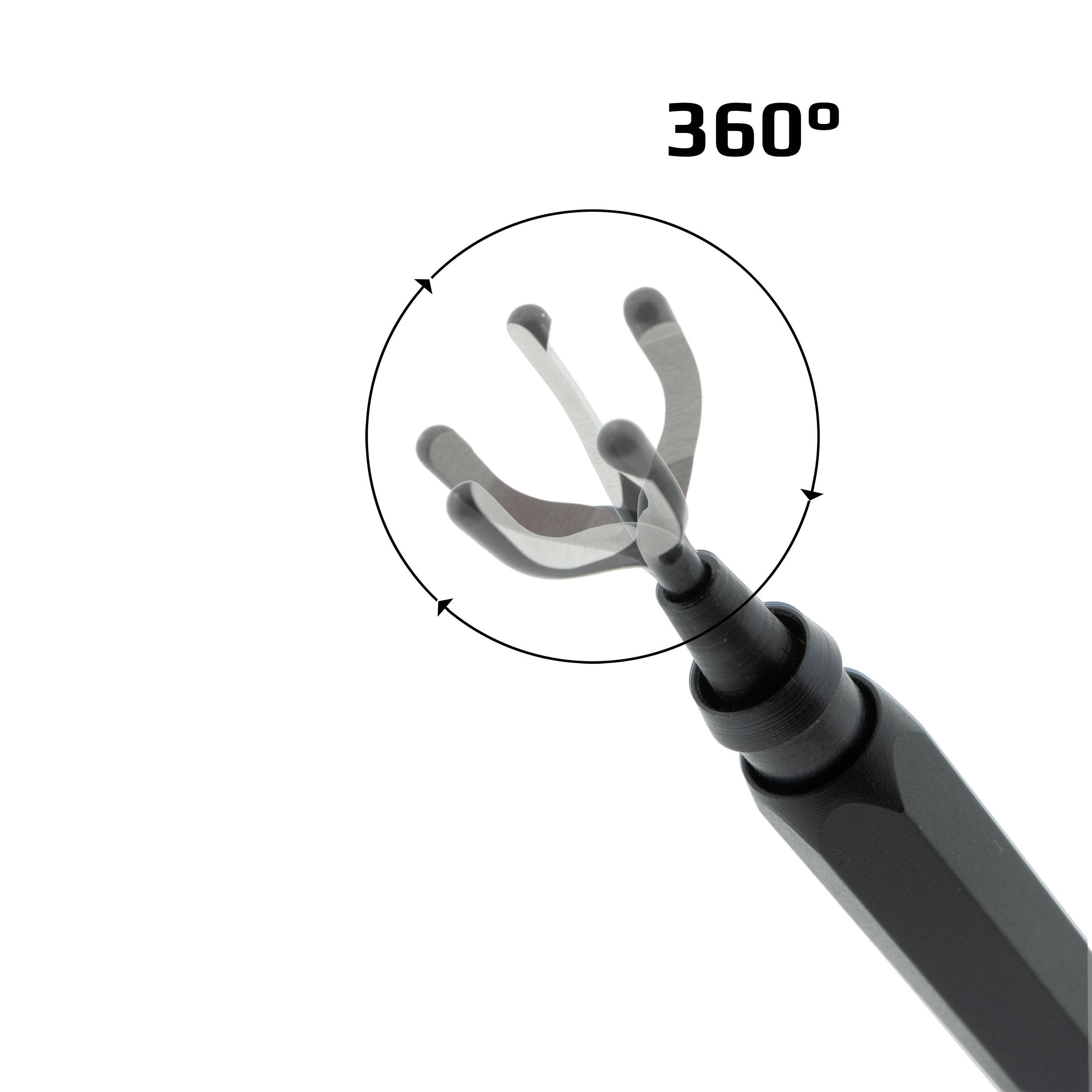 Profi Handentgrater mit 11 Klingen 360° für Metall, Kunststoff, Edelstahl-1