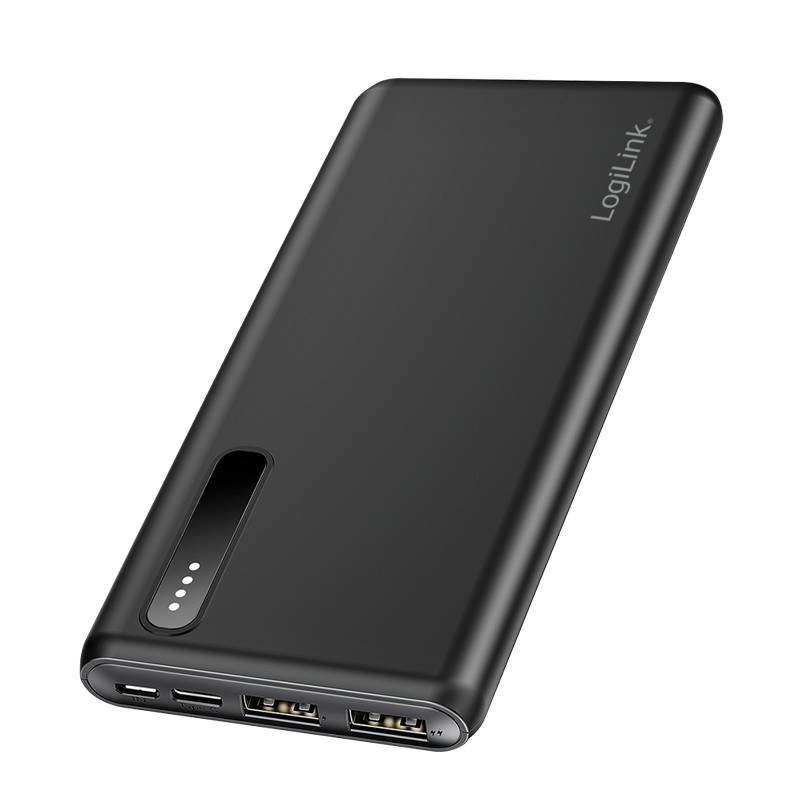 Logilink Mobile Power Bank, LiPo, 8.000 mAh, black Energie & USV Powerbanks-5