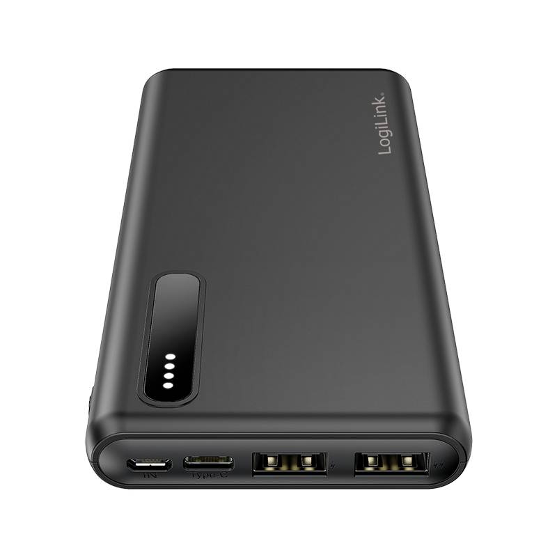 Logilink Mobile Power Bank, LiPo, 8.000 mAh, black Energie & USV Powerbanks-3