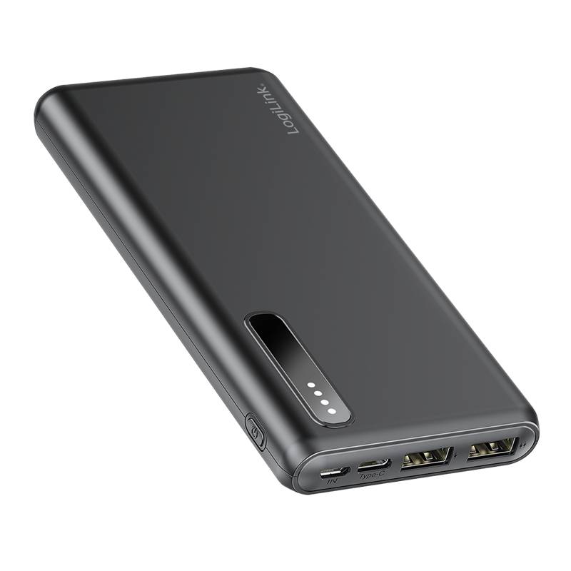 Logilink Mobile Power Bank, LiPo, 8.000 mAh, black Energie & USV Powerbanks-4