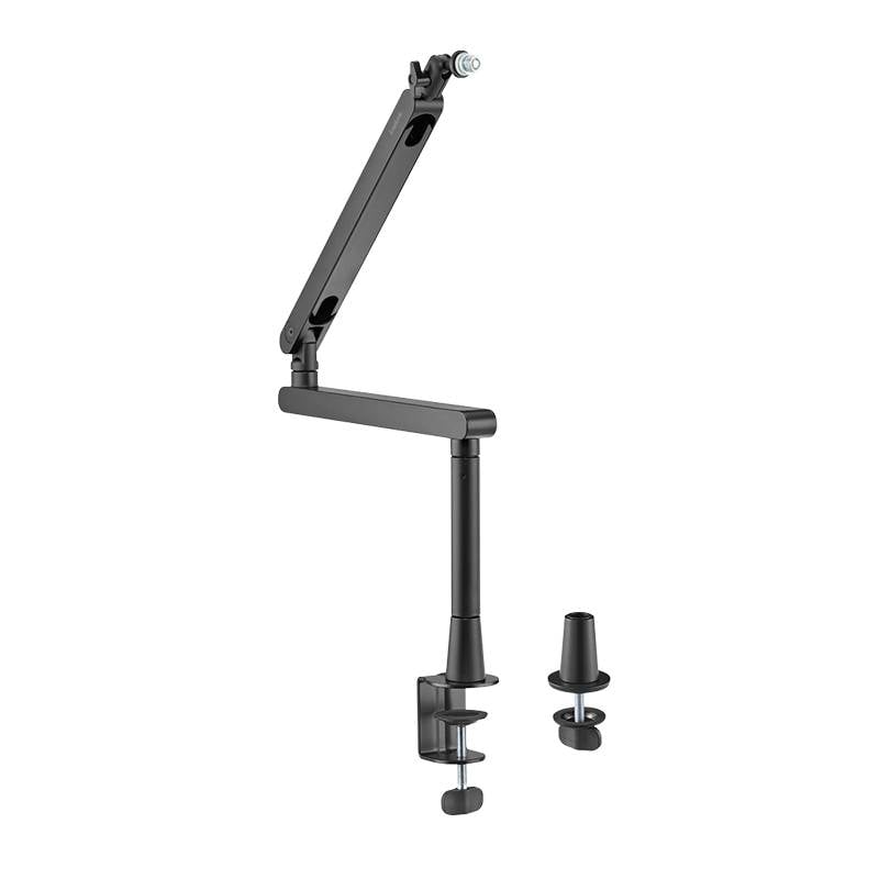 Professional Studio Microphone Boom Arm Stand, aluminum, black Audio & Video Microphones-5
