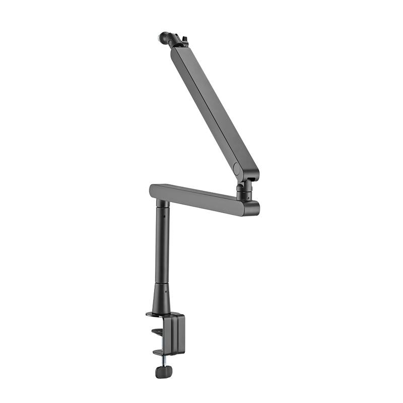 Professional Studio Microphone Boom Arm Stand, aluminum, black Audio & Video Microphones-2