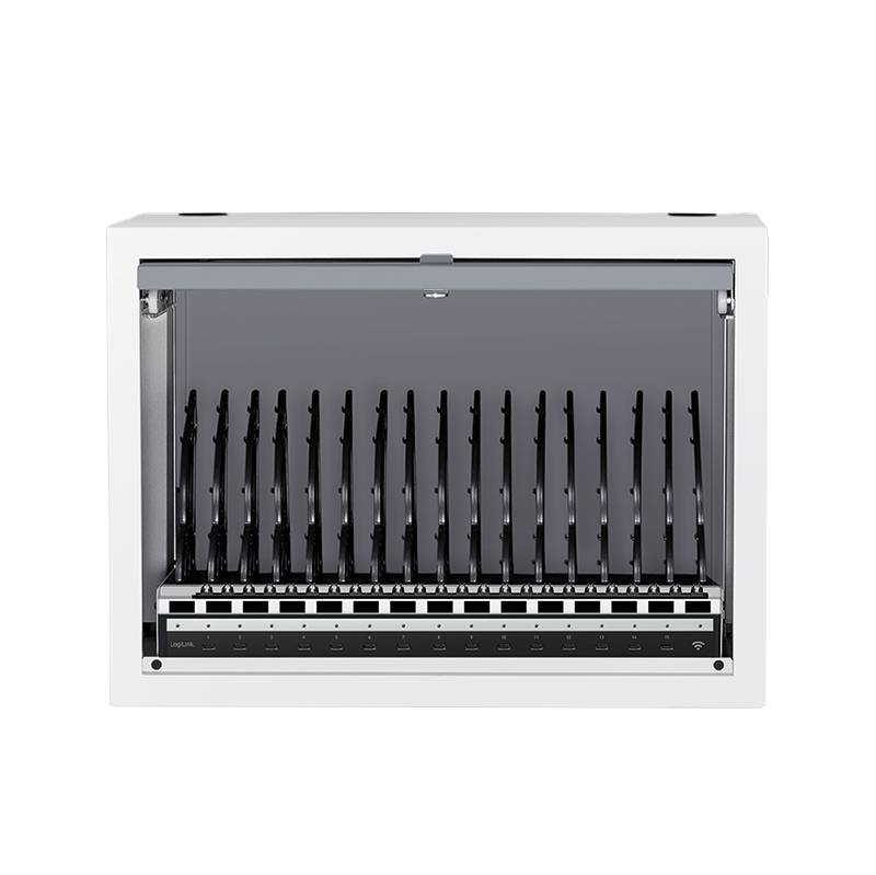 LogiLink USB-C multi-charging station 15-Port PD smart grey-0