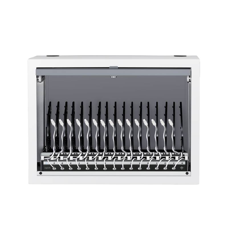 LogiLink USB-C multi-charging station 15-Port PD smart grey-3