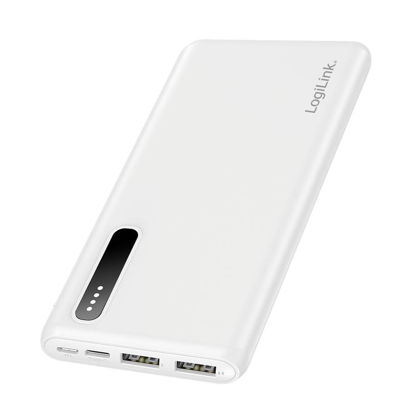 Logilink Mobile Power Bank, LiPo, 8.000 mAh, white Energie & USV Powerbanks-5