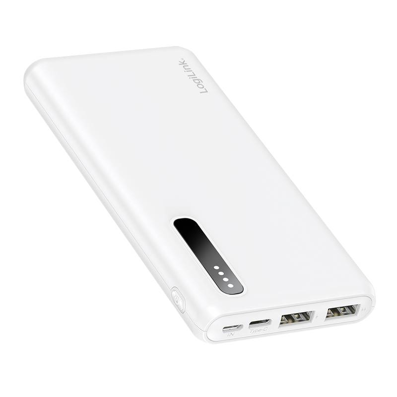Logilink Mobile Power Bank, LiPo, 8.000 mAh, white Energie & USV Powerbanks-4