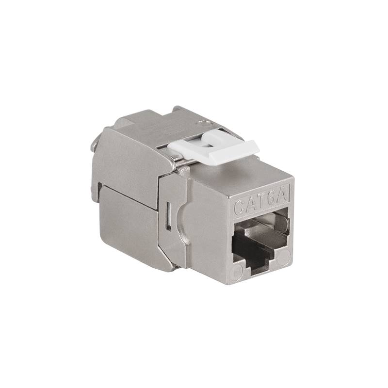 Logilink Keystone jack Cat.6A STP EconLine 16.4 mm 22-26 AWG Kabel & Adapter-1