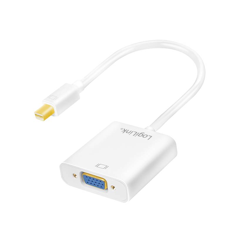 LogiLink Display-Adapter - Mini DisplayPort (M) - zu HD-15 (VGA) (W) - 9 cm-3