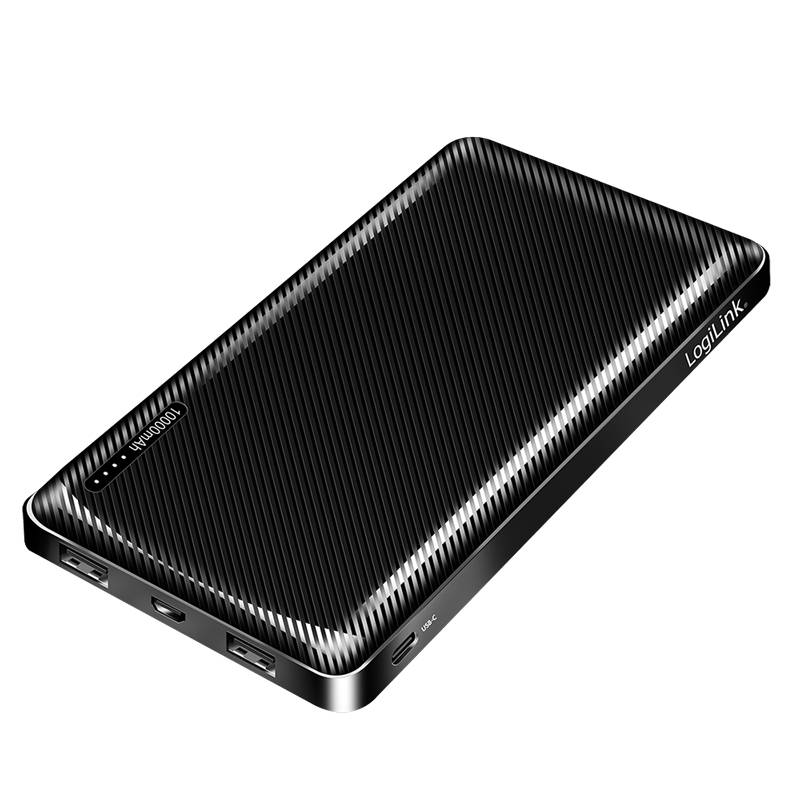 Powerbank - USB-C - 10000 mAh - 12 Watt - 2.4 A - Fast Charge - 2 Ausgabeanschlu-1