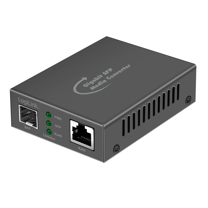 LogiLink Medienkonverter RJ45 auf SFP - Converter - 1 Gbps-5