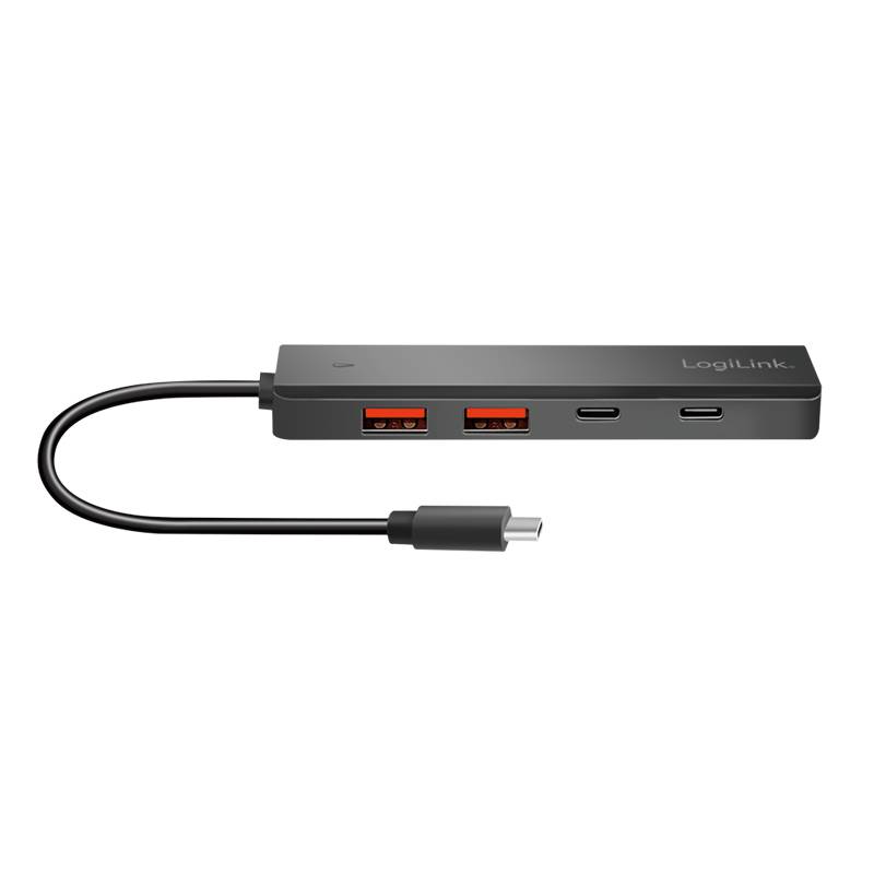 LogiLink USB Ultra-Slim-Hub, 4-Port, 2x USB-A, 2x USB-C (11117985)-3