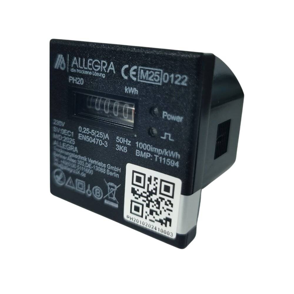 MID Einbau-Stromzähler PH20-0
