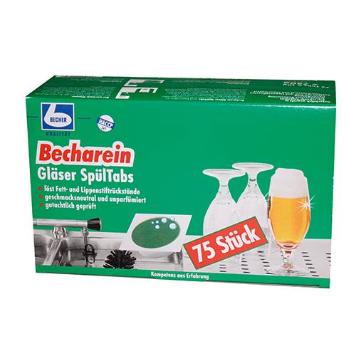 "Dr. Becher" Becharein Gläser SpülTabs 500 ml-0