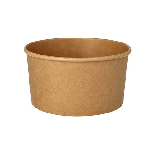 50 Salatschalen, Pappe rund 1000 ml Ø 15 cm · 7,5 cm braun-0