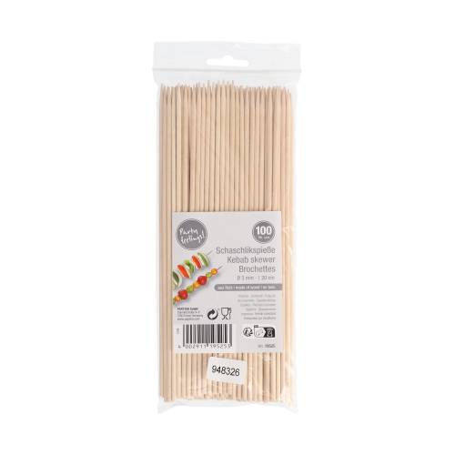 50 Schaschlikspieße, Holz "pure" Ø 3 mm · 20 cm-0